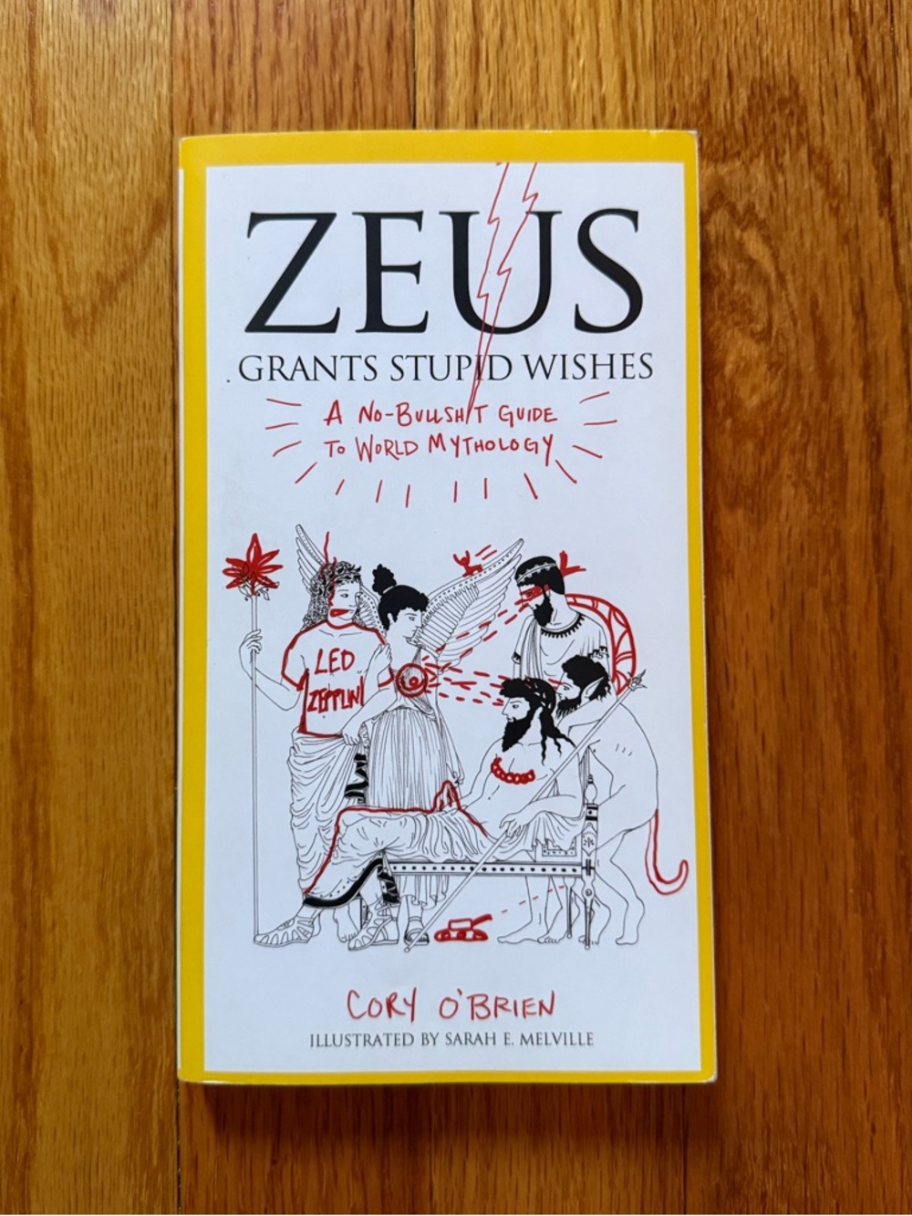 Zeus Grants‎ Stupid Wishes paperback - white & yellow cover
